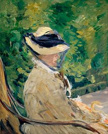 Madame Manet im Bellevue, Édouard Manet
