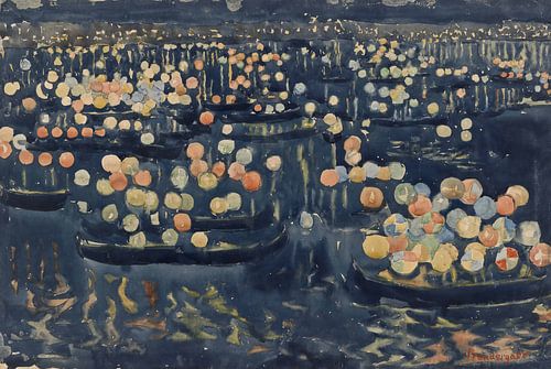 Maurice Brazil Prendergast-Festa del Redentore