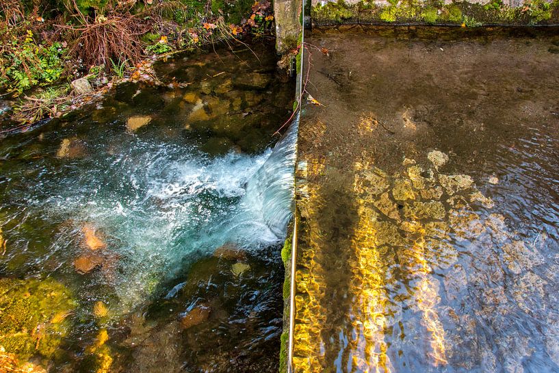 Stauwehr Silbergraben von Alexander Wolff