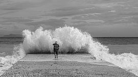 Bellen in de branding van Chris van Dijke