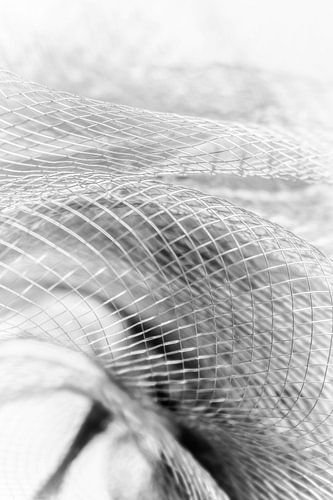 Licht gaas in grijs - Abstracte fotografie