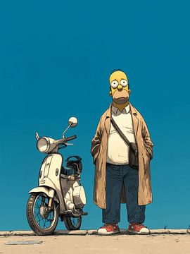 Oldtimer-Roller-Reise von Giandra Safaraz