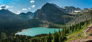 Grinnell Glacier, Glacier National Park, Montana, USA