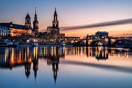Sunset in Dresden