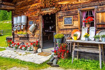 Le chalet d'alpage romantique sur le Tauernkarleiten sur Christa Kramer