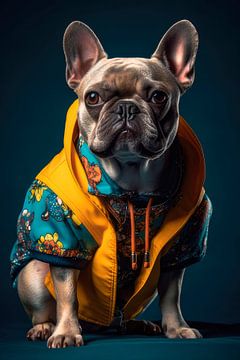 Funky Fashion Dog by Maarten Knops