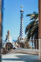 A summer day in Parc Güell, Barcelona