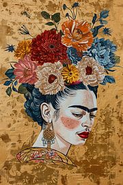 Frida Flower Manifesto by Poster Art Shop
