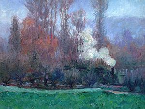 Theodore Earl Butler - De trein bij Giverny (1904)