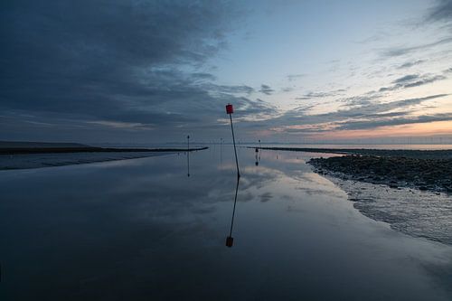 Ruhe bei Sonnenaufgang.