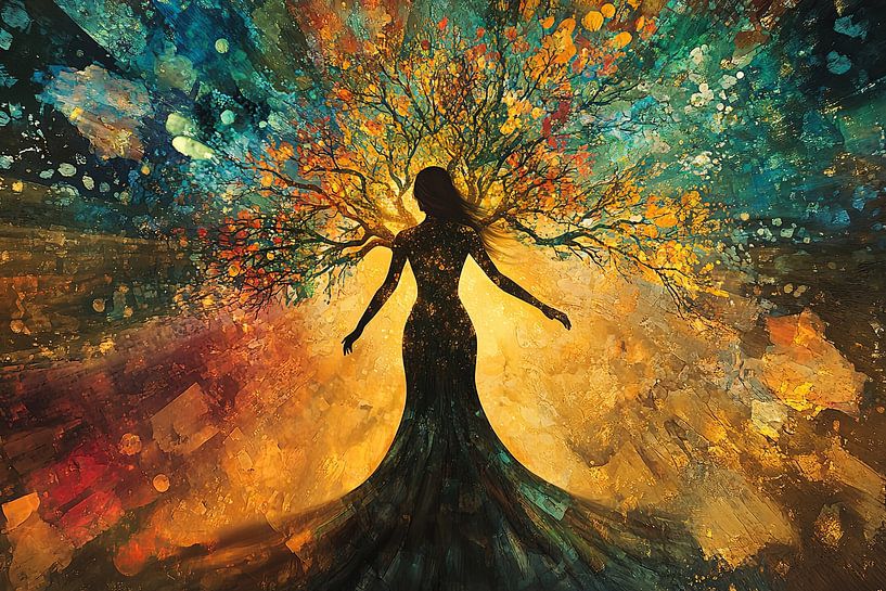 arbre de vie spirituel par Egon Zitter