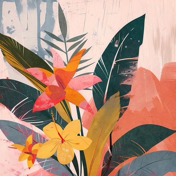 Tropical Garden by Angel Estevez