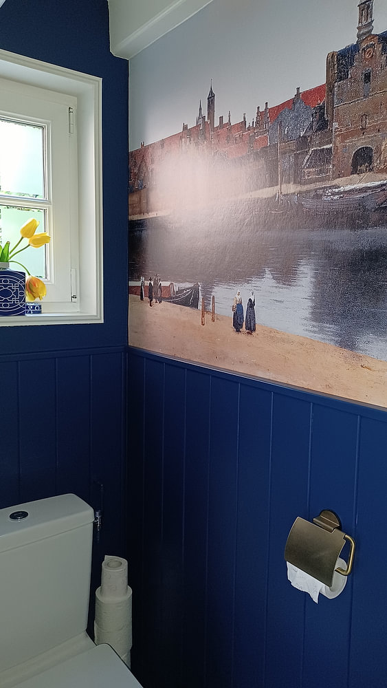 Gezicht op Delft van Vermeer