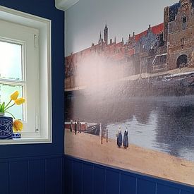 Kundenfoto: Ansicht von Delft von Vermeer