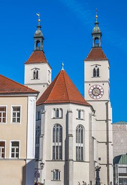 Neupfarrkirche in Regensburg van ManfredFotos