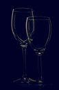 Wijn glazen van Pieter de Kramer thumbnail