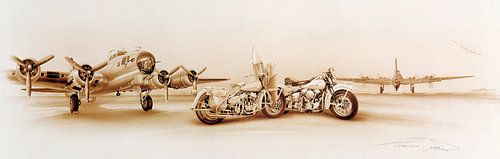 WLA Harley Davidson-B72 BOMBER 40ties