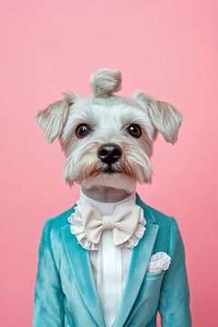 Dandie Dinmont Terrier van Poster Art Shop