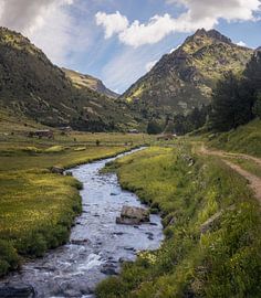 Creek at Incles Valley in Andorra by PhotoCluster