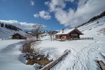 Winter in de bergen van Ulrich Kuschel