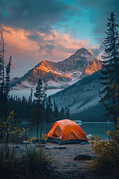 Camping as relaxation by fernlichtsicht