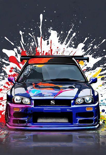 Nissan skyline r34 gtr par kevin gorter