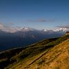 zonsopkomst in Belalp Zwitserland van Paul Wendels