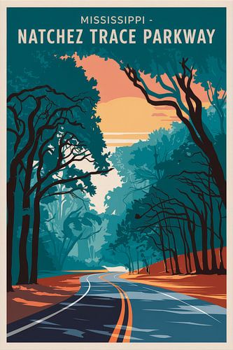 Natchez Trace Parkway, Mississippi