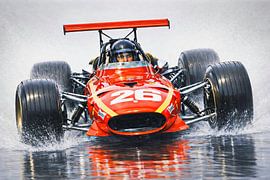 Grand Prix Frankreich 1968 - Sieger Jacky Ickx von DeVerviersBelgium