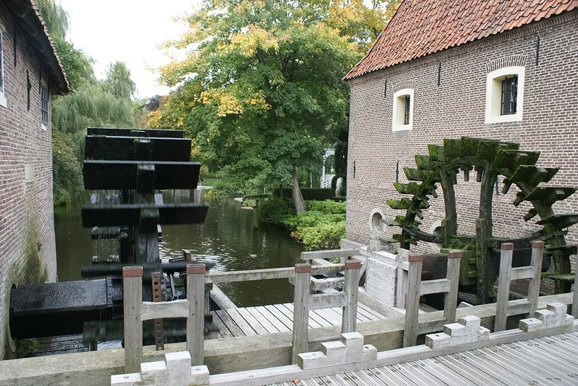 Wassermühle den Steintisch bei Borculo von Klaas Leguit
