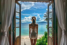 Blick aus dem Fenster von Egon Zitter