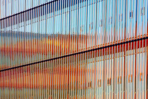 Massieve glazen wand kantoor 