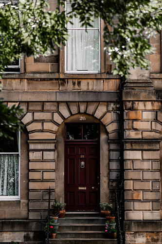 The architecture in Edinburgh is beautiful