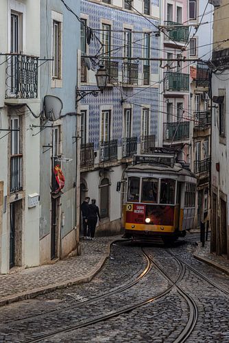 Historische Strassenbahn in Lissabon