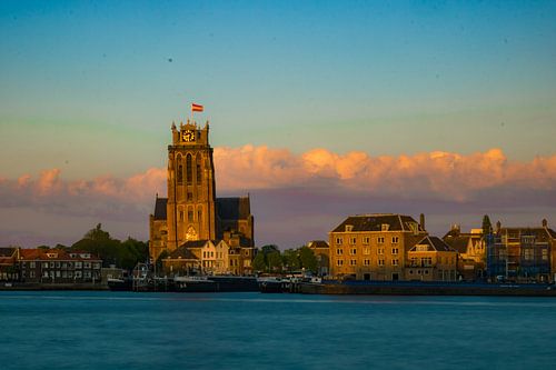 Vue de Dordrecht à la Grote Kerk (Grande Église)