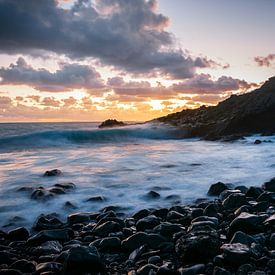 Zonsopgang aan de Spaanse kust van Bjarne Vijfvinkel