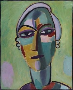 ALEXEJ VON JAwlENSKY, Mystischer Kopf, 1917