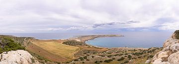 Panorama van de zuidkust van Cyprus van Dennis Eckert