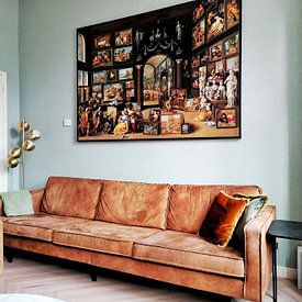 Kundenfoto: Apelles malt Kampaspe - Willem van Haecht, auf Leinwand