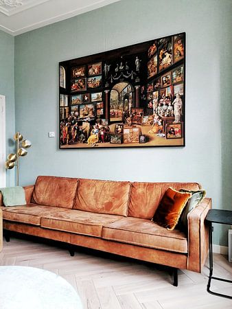 Apelles malt Kampaspe - Willem van Haecht