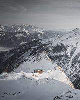 Hut in the mountains