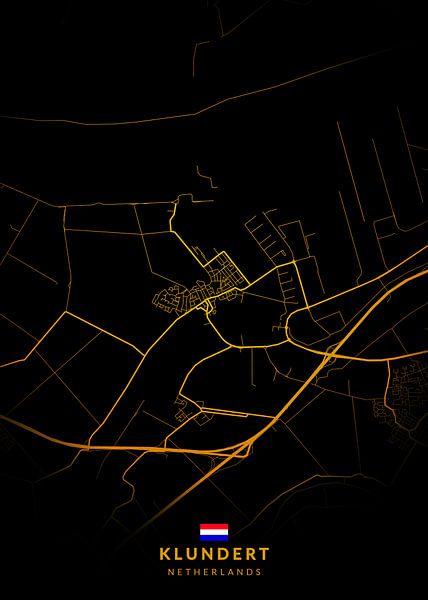 Klundert City Map by Kenda Maruyama