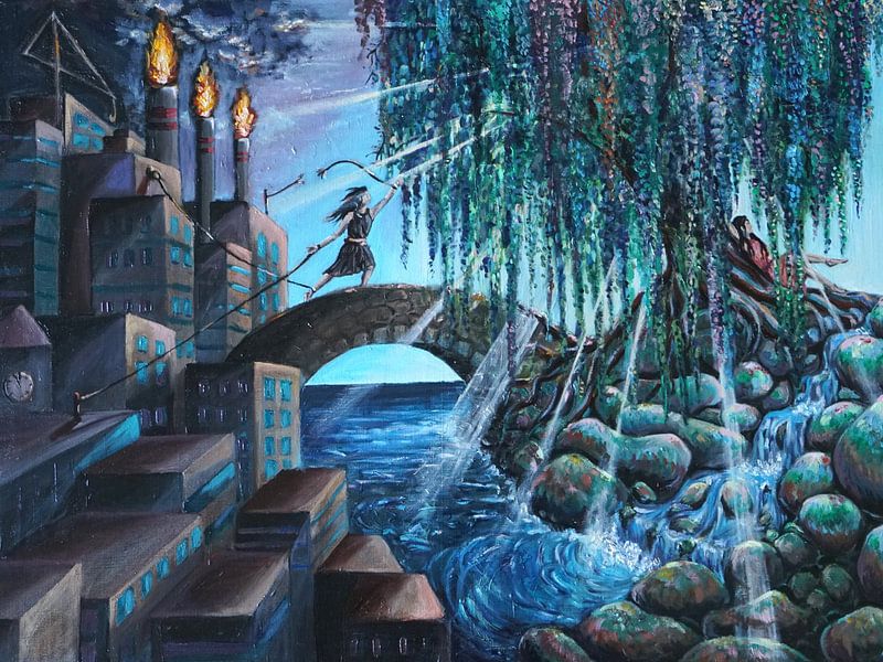 Flucht in die Natur von Irina Rammos