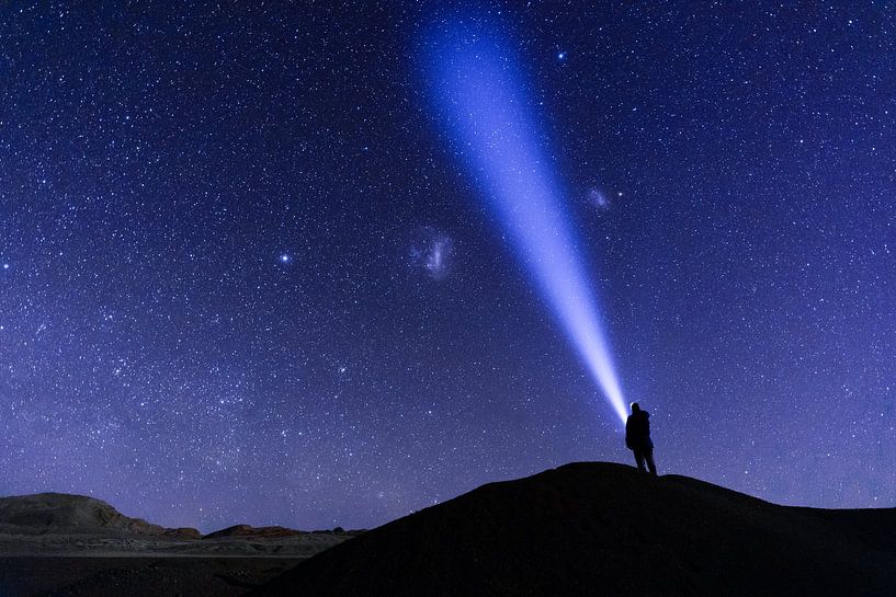 Sternenhimmel über der Atacamawüste von Shanti Hesse