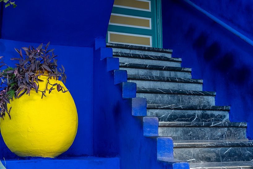 Majorelle Garten Marrakesch von Richard van der Woude