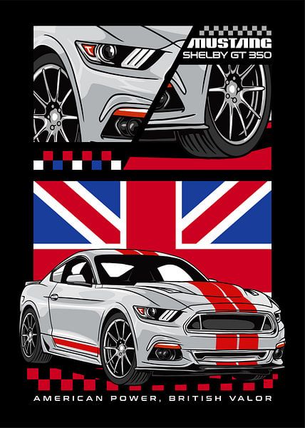 2015 Ford Mustang Shelby GT350 Muscle Car by Adam Khabibi