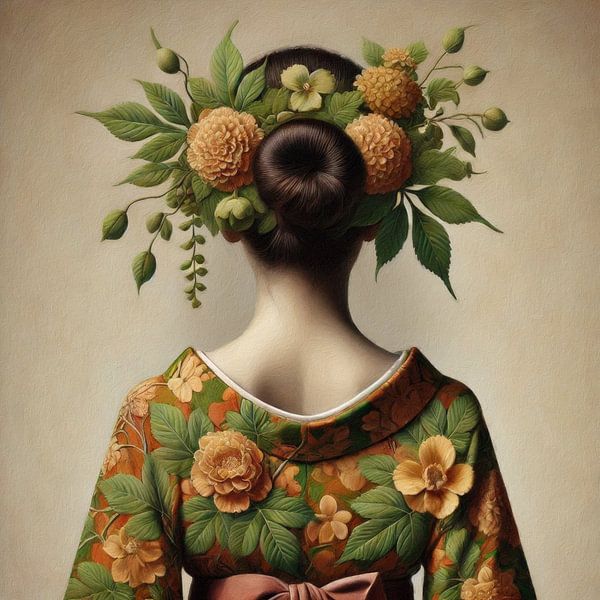 Autumn Kimono Fashion von J.O. Han