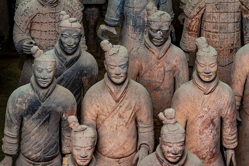 Het Terracottaleger van Xian in China