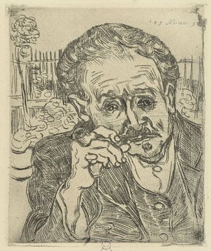 Portrait of Dr. Gachet, Vincent van Gogh