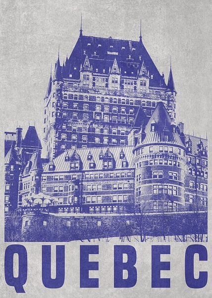 Quebec City by DEN Vector